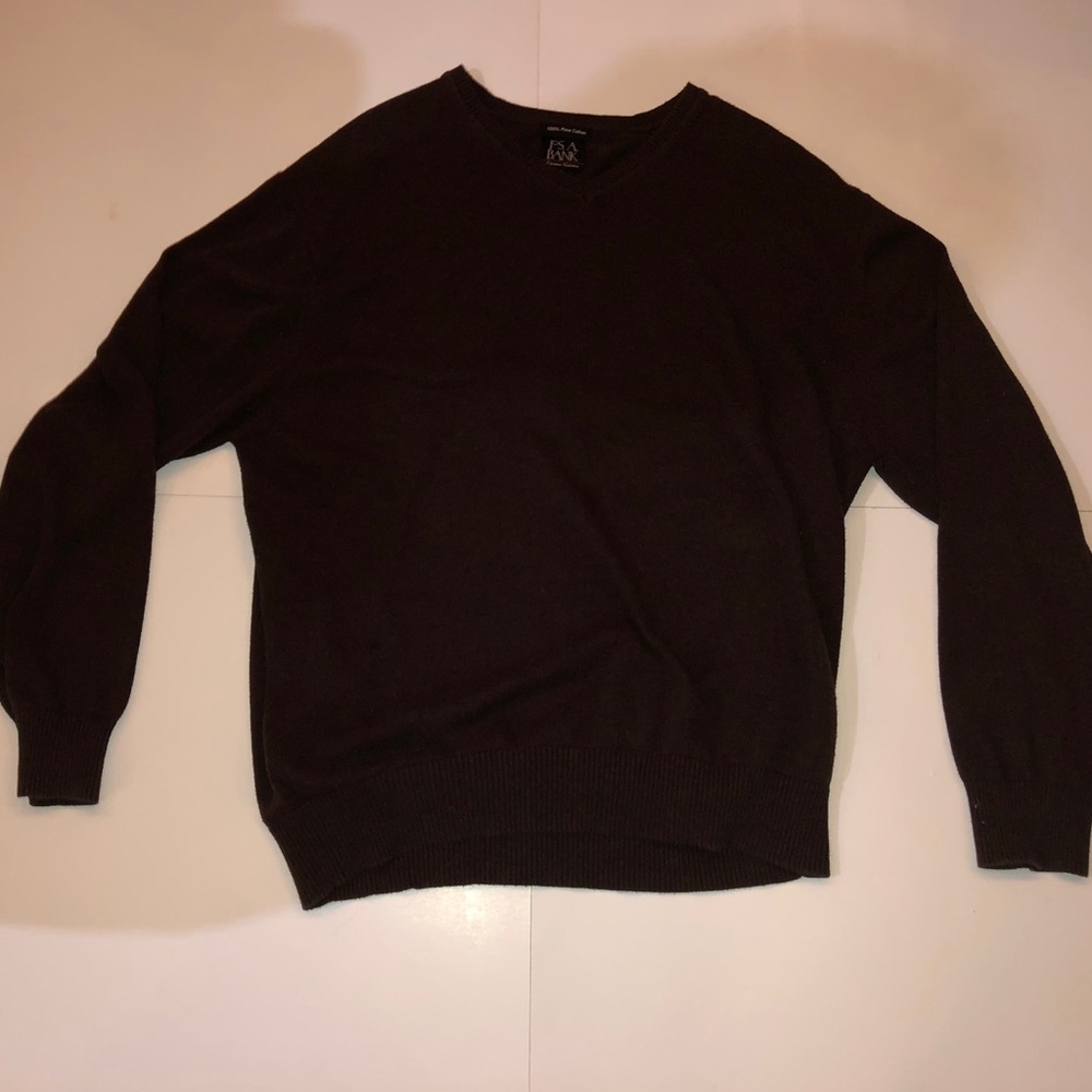 Jos. A Bank grey sweater